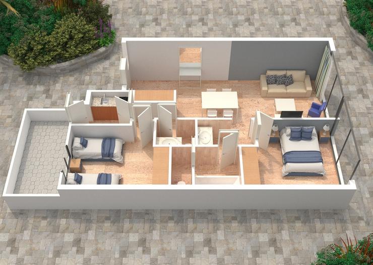 Apartment (2 Bedrooms) 4/6 Magic Atrium Plaza Apartments Benidorm Apartment (2 Bedrooms) 4/6 Magic Atrium Plaza Apartments Benidorm