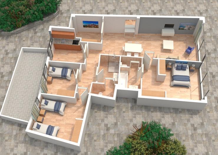 Apartment (3 Bedrooms) 5/7 Magic Atrium Plaza Apartments Benidorm Apartment (3 Bedrooms) 5/7 Magic Atrium Plaza Apartments Benidorm