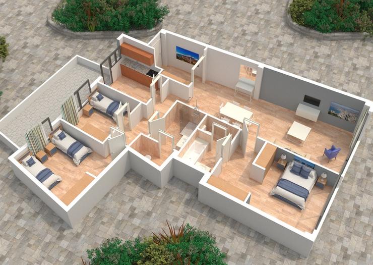 Apartment (3 Bedrooms) 5/7 Magic Atrium Plaza Apartments Benidorm Apartment (3 Bedrooms) 5/7 Magic Atrium Plaza Apartments Benidorm